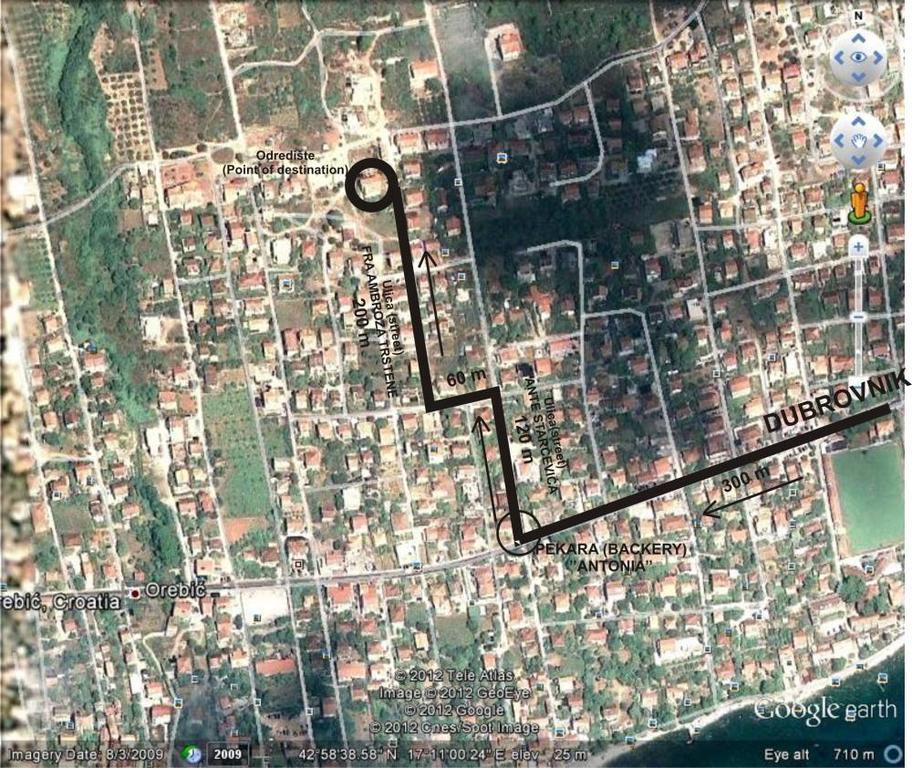 Apartments Dodik Оребич Экстерьер фото